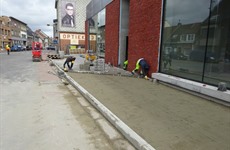 Voorbereidingen inrichting Albert Heijn