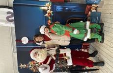 De kerstman met Driespoort-kerstelfje - deel 5