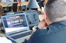 Persconferentie Ronde van Oost-Vlaanderen (beloften) in Grand Café Driespoort - op 20.8.2016 vertrek in Driespoort Shopping Deinze