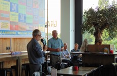 Persconferentie Ronde van Oost-Vlaanderen (beloften) in Grand Café Driespoort - op 20.8.2016 vertrek in Driespoort Shopping Deinze