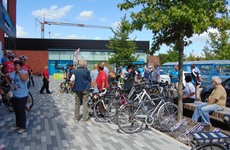 Ronde van Oost-Vlaanderen voor beloften, 4de rit vertrek in Driespoort Shopping Deinze op 20 augustus 2016’ 