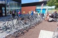 Ronde van Oost-Vlaanderen voor beloften, 4de rit vertrek in Driespoort Shopping Deinze op 20 augustus 2016’ 