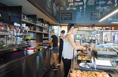 Ronde van Oost-Vlaanderen voor beloften, 4de rit vertrek in Driespoort Shopping Deinze op 20 augustus 2016’ 