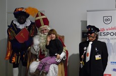 Lieve kindjes bij De Sint op 12/11/2016