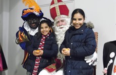 Lieve kindjes bij De Sint op 12/11/2016