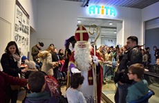 Sint op Driespoort Shopping 2017