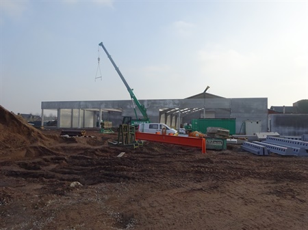 Vooraanzicht gebouw E