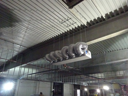 Installatie technieken bij Albert Heijn