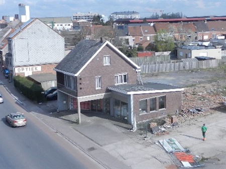 Uitzicht vanop het dak richting centrum