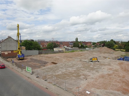 Driespoort Shopping - voorbereiding fundatie